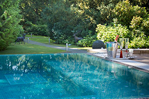 Armathwaite Hall Outdoors pool which is included in the Spa day.jpg