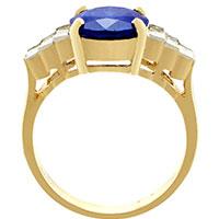 Engagement ring with blue stone Engagement ring with blue stone