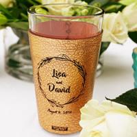 Toast leather pint glass cuffs make luxurious, but affordable wedding gifts Toast leather pint glass cuffs make luxurious, but affordable wedding gifts