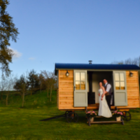 Shepherd Huts romantic addition to British weddings Shepherd Huts romantic addition to British weddings