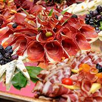 Wedding catering - a food platter Wedding catering - a food platter