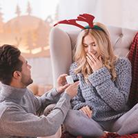 Christmas proposal