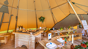 How to create the perfect tipi wedding